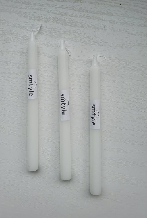 smtyle Taper Candles  Bright Pillar Candle Light Pack of 3
