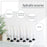 Smtyle Black Candlestick Holders for Taper Candles Set of 9 Complete Collection of Elegant and Minimalist Metal Holders