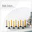 Smtyle Black Candlestick Holders for Taper Candles Set of 9 Complete Collection of Elegant and Minimalist Metal Holders