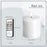 smtyle 3 X 3 Inch White Flameless Candle with Timer Battery Operated Real Wax Pillar LED Candle with 10 Key Remote and Cycling Pack of 2