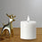 smtyle 3 X 3 Inch White Flameless Candle with Timer Battery Operated Real Wax Pillar LED Candle with 10 Key Remote and Cycling Pack of 1